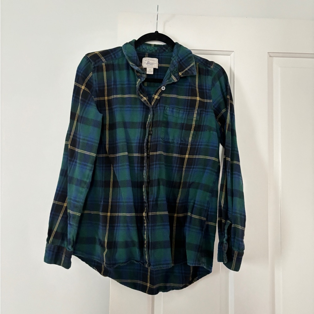 Vintage Bass Flannel Shirt